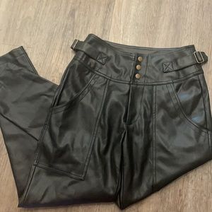 Faux Leather Pants